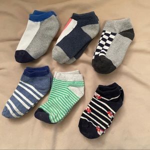 PRICE DROP / LOWER SHIP! 6 pr crewcuts ankle socks